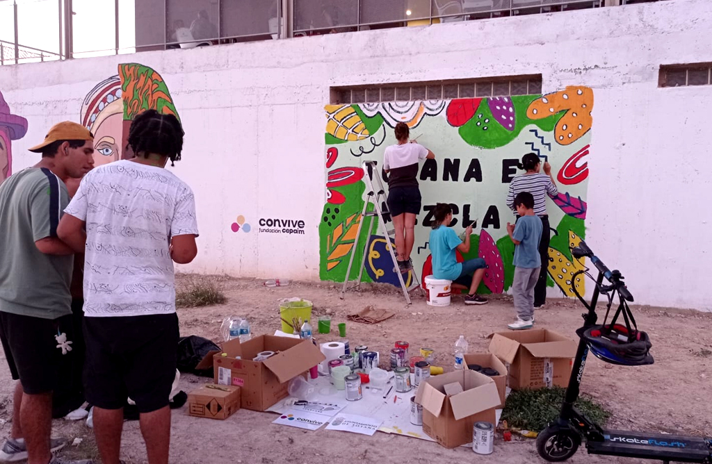 Totana ya cuenta con un mural por la diversidad